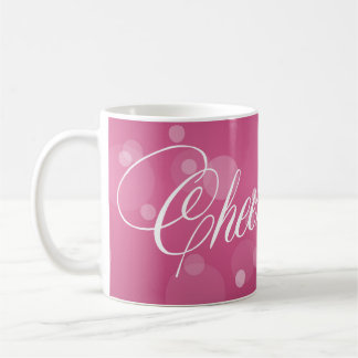 Taza De Café Saludos celebración del año nuevo burbuja deslumbr