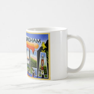 Taza De Café Saludos de Birmingham Alabama
