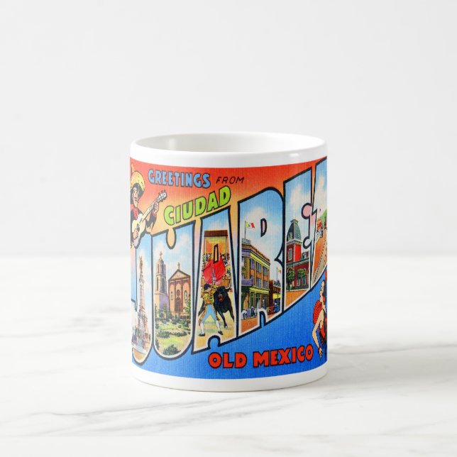 Taza De Café Saludos de Ciudad Juárez México (Centro)