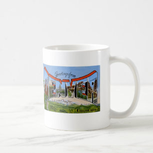 Taza De Café Saludos de Denver Colorado
