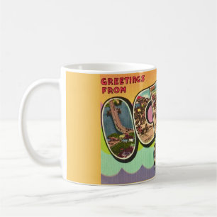 Taza De Café Saludos de Ocean City NJ Tarjeta postal