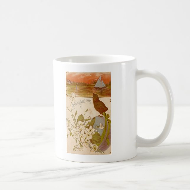 Taza De Café Saludos de Pascua (Derecha)