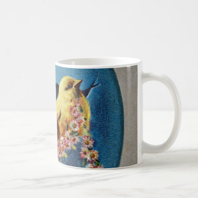 Taza De Café Saludos de Pascua 1909 (Derecha)