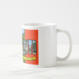 Taza De Café Saludos de Sacramento California