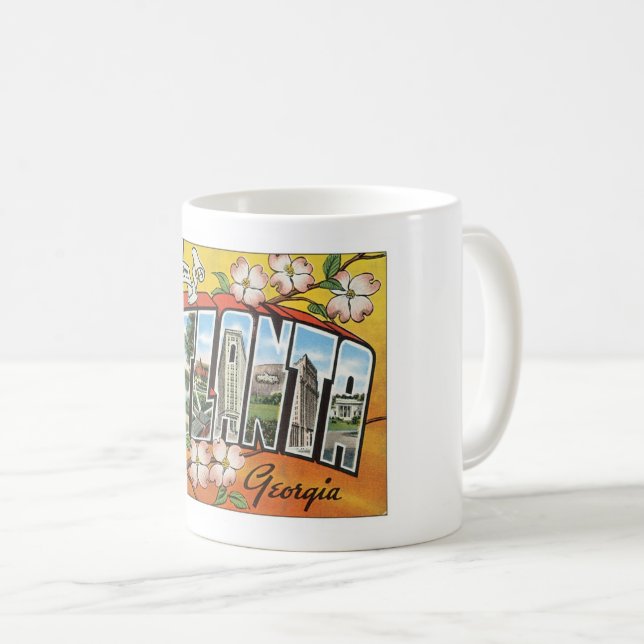 Taza De Café Saludos desde Atlanta Coffee Mug (Anverso derecho)