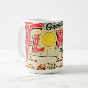 Taza De Café Saludos desde Florida