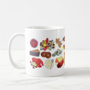 Taza De Café Saludos desde la cocina de la costa de Nueva Ingla