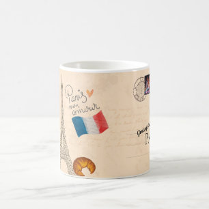 Taza De Café Saludos desde París