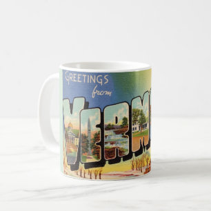 Taza De Café Saludos desde Vermont