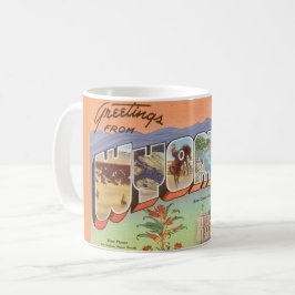 Taza De Café Saludos desde Wyoming