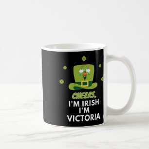 Taza De Café Saludos Soy Irlandés Soy Victoria