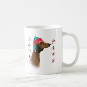 Taza De Café Saluki Santa Paws