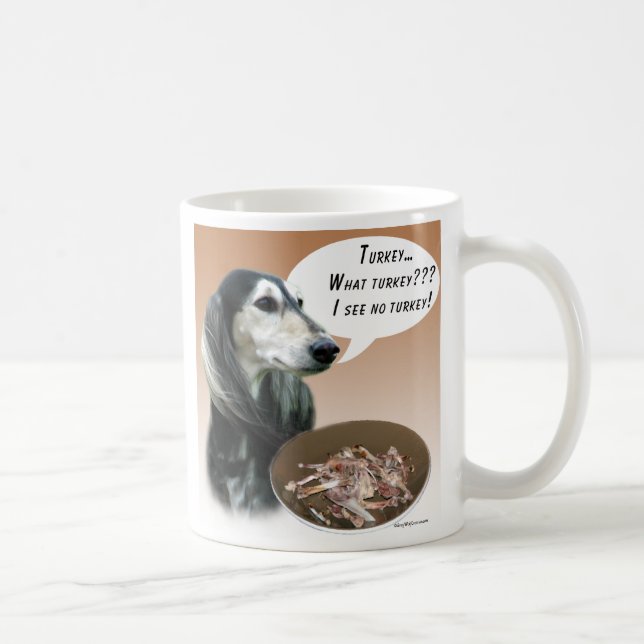 Taza De Café Saluki Turkey (Derecha)