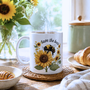 Taza De Café Salva las Abejas