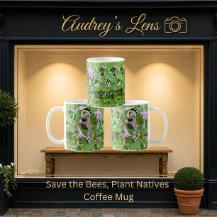 Taza De Café Salva las Abejas, Planta Nativas