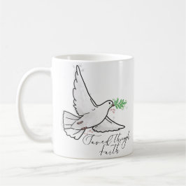 Taza De Café Salvado a través del ilustracion Faith Dove