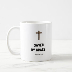 Taza De Café Salvado por la gracia