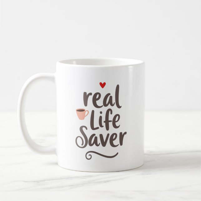 Taza De Café Salvador de la Vida Real (Izquierda)