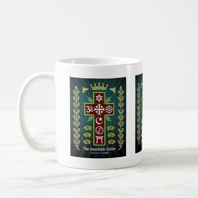 Taza De Café Salvador interreligioso (Izquierda)