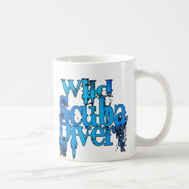 Taza De Café Salvaje buceo Scuba (Derecha)