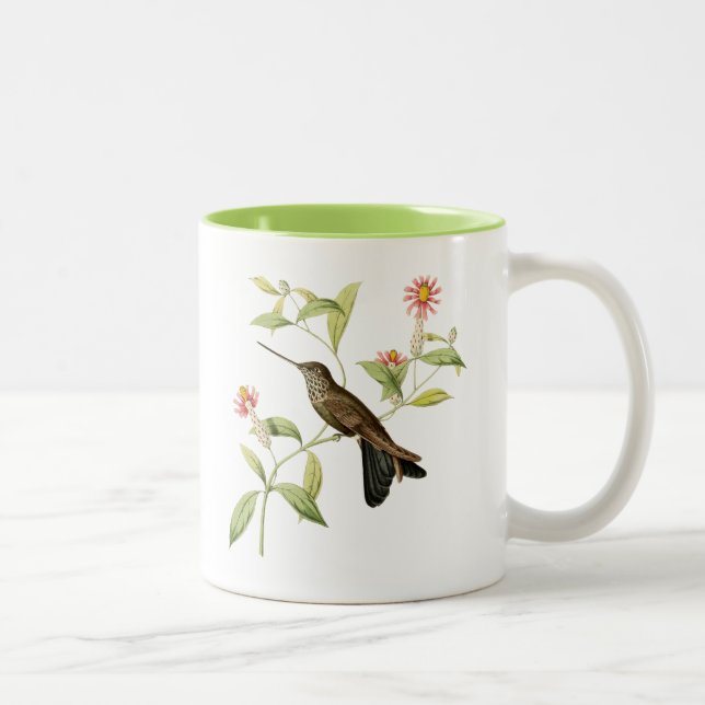 taza de café salvaje del pájaro del colibrí (Derecha)