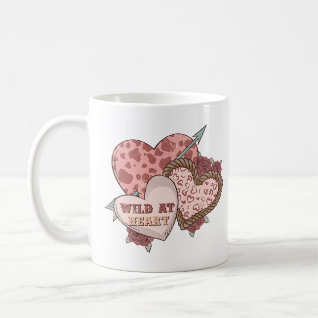 Taza De Café Salvaje en el corazón (Izquierda)