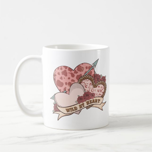 Taza De Café Salvaje en el corazón (Izquierda)