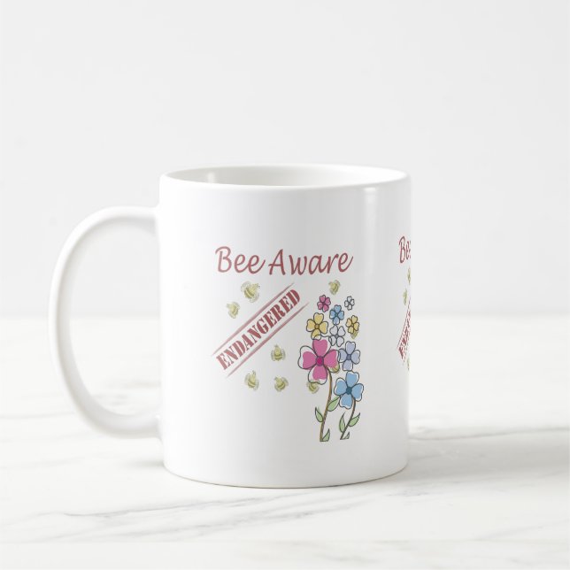 Taza De Café Salvar a las abejas (Izquierda)