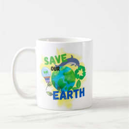 Taza De Café Salvar a nuestra Tierra