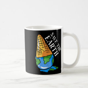 Taza De Café Salvar la protección ambiental del cambio climátic