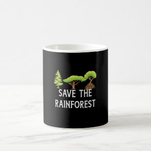 Taza De Café Salvar la selva tropical