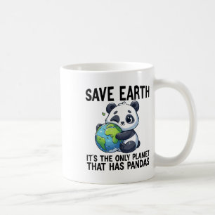 Taza De Café Salvar la Tierra es el único planeta que tiene a P