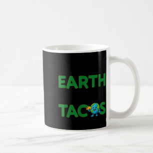 Taza De Café Salvar La Tierra Único Planeta Con Tacos Frase Div