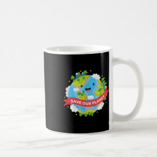 Taza De Café Salvar nuestro planeta Madre Tierra Proteger el me