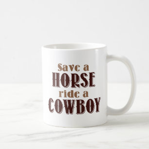 Taza De Café Salvar un caballo