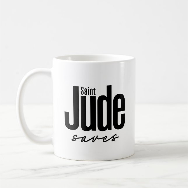 Taza De Café Salvas de San Jude (Izquierda)