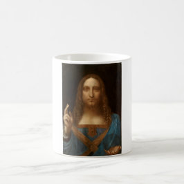 Taza De Café Salvator Mundi (Salvador del Mundo) (da Vinci)