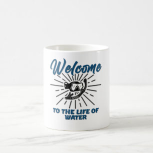 Taza De Café Salvavidas Perfectos - Bienvenidos A La Vida Del A