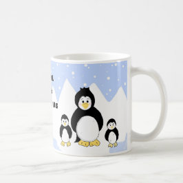 Taza De Café Salven a los pingüinos