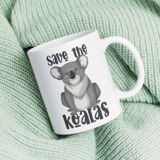 Taza De Café Salven al Mug de Koalas (Subido por el creador)