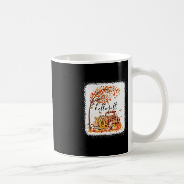 Taza De Café Salven al Otoño Feliz Otoño S (Derecha)