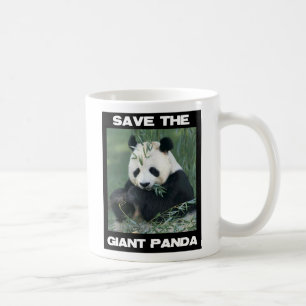 Taza De Café Salven el gigante Panda