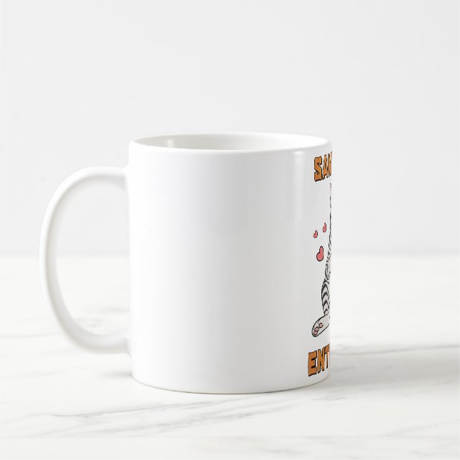 Taza De Café Sameowsa Enthusiast | (Izquierda)