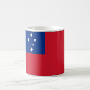 Taza De Café Samoa - Bandera -