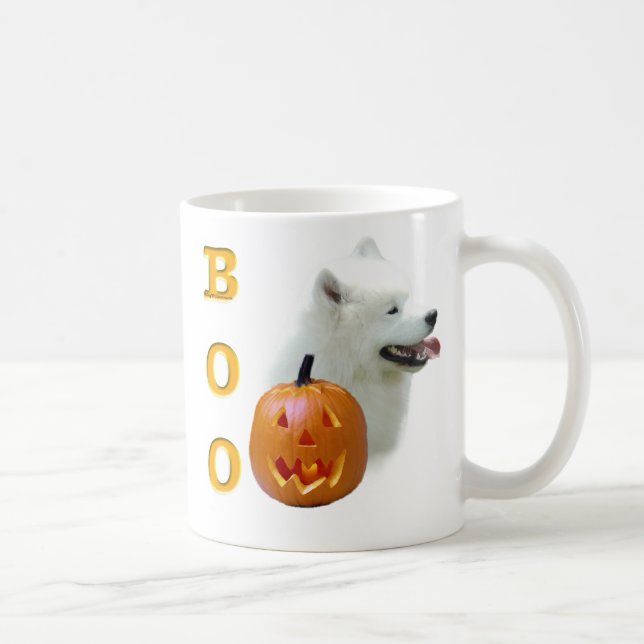 Taza De Café Samoyed Boo (Derecha)