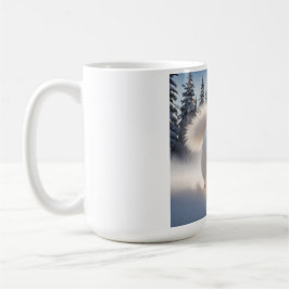 Taza De Café Samoyed Elegant Coffee Mug