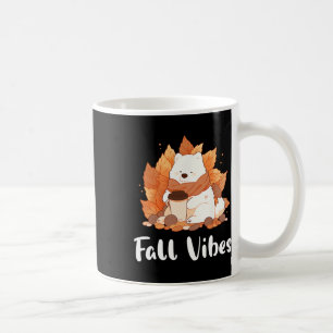 Taza De Café Samoyed Fall Vibes Funny Dog Pumpkin Spice Latte