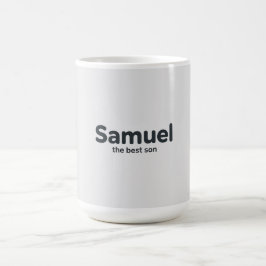 Taza De Café Samuel The Best Son