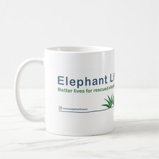Taza De Café Samui Elephant Haven Mug (Izquierda)