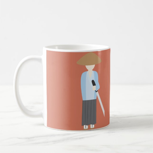 Taza De Café Samurái (Izquierda)